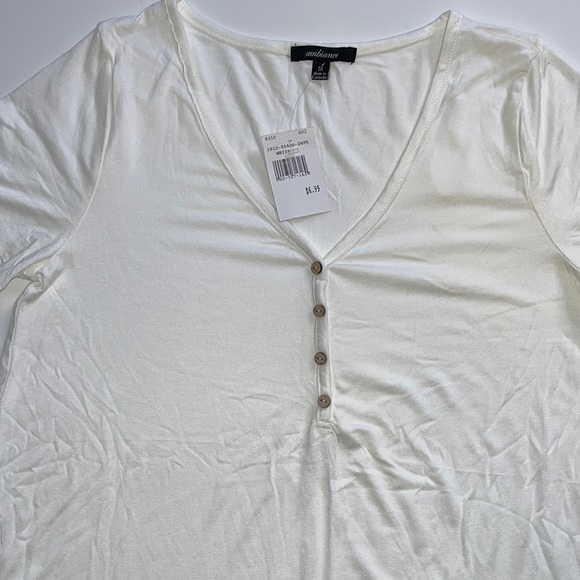 Ambiance V-Neck Short Sleeve Shirt Bundle | Light Weight & Stretchy | 2 for 1 - Picture 8 of 11